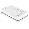 Ext HDD 2.5 1.0TB Transcend StoreJet 25A3, White, Anti-Shock, One Touch Backup
