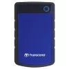 Ext HDD 2.5 1.0TB Transcend StoreJet 25H3B,  Rubber Grey/Blue,  Anti-Shock,  One Touch Backup 
