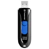 Флешка 128GB TRANSCEND JetFlash 790 USB3.0 Black,  Capless