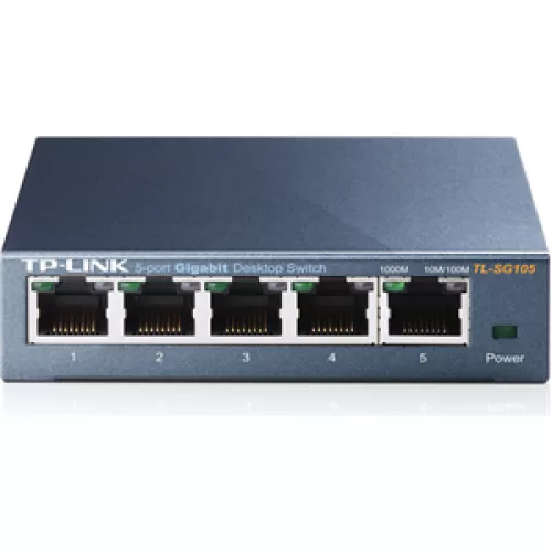 Comutator de retea TP-LINK 5UTP TL-SG105E 10/100/1000Mbps / 1U 