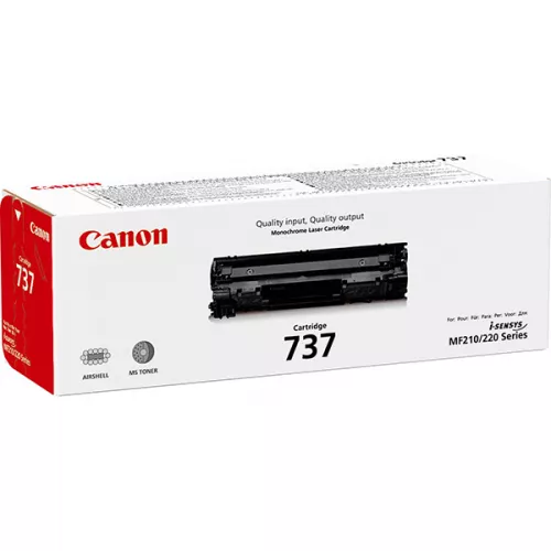 Cartus laser CANON 737 black (9435B002), (HP CE283A), black (2400 pages) for MF212,232,237,244,247,249,211,212W,216N,217W,226DN,229DW