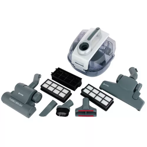 Aspirator cu filtru aqua vitek vt-1833, 1800 w, 400 w, 3.5 l, filtru fin, 78 db