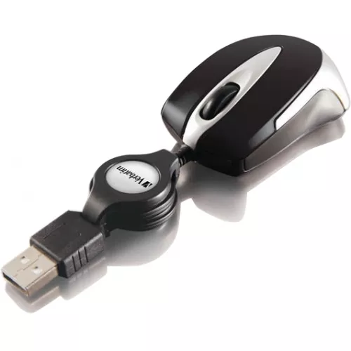 Mouse VERBATIM Go Mini Optical Travel Black 49020 USB 