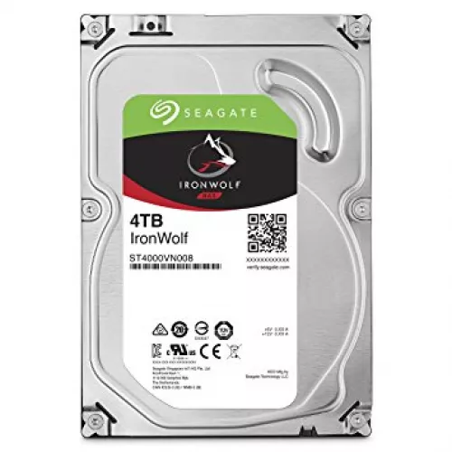 HDD SEAGATE IronWolf NAS (ST4000VN008), 3.5 4.0TB, 64MB 5900rpm