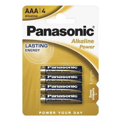 Baterie panasonic alkaline power,  lr03reb/4bpr, aaa, 4pcs