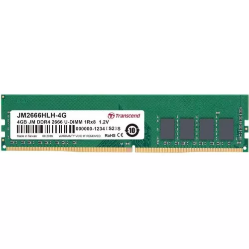 RAM TRANSCEND JM2666HLH-4G, DDR4 4GB 2666MHz, CL19,  1.2V