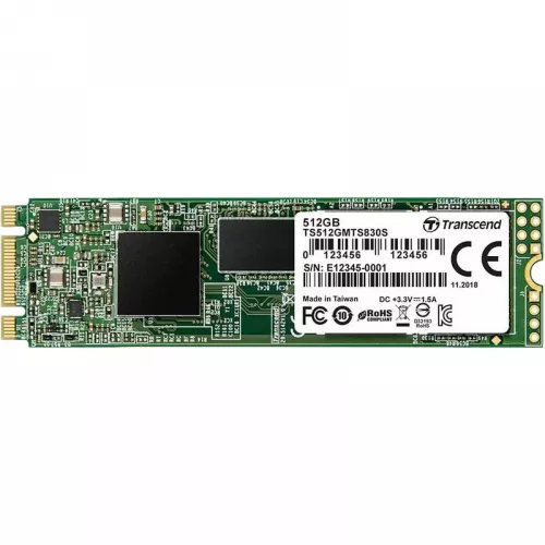 Ssd transcend ts512gmts830s, m.2 512gb, 3d tlc