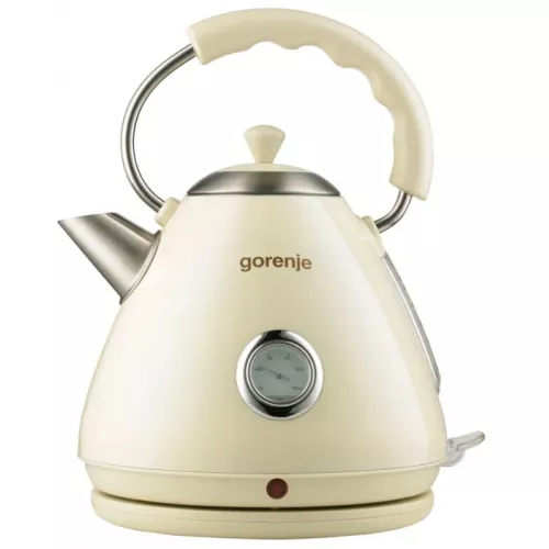 Ceainic electric gorenje k17cli, 1.7 l,  2200 w,  metal,  bej