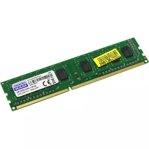 Ram goodram gr1600d3v64l11s/4g, ddr3l 4gb 1600mhz, cl11,  single rank,  1.35v