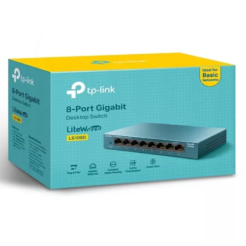 Comutator de retea tp-link ls108g