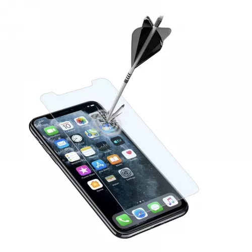 Sticla de protectie cellular line iphone xs max, tempered glass