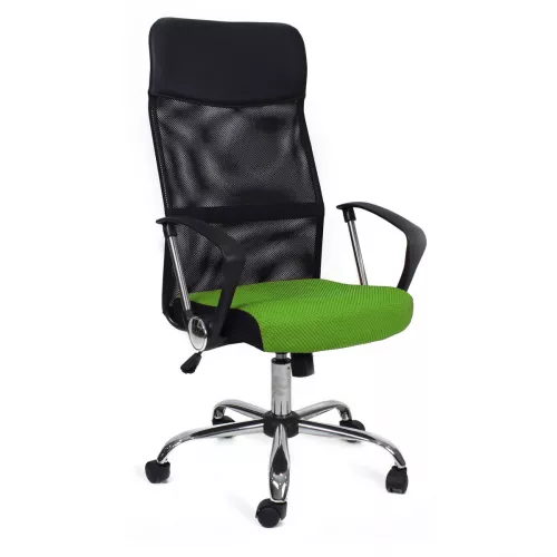 Fotoliu de birou dp f-63~ black+green