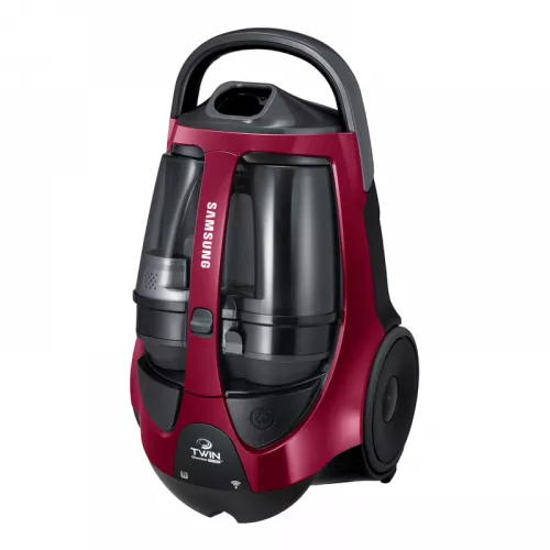 Aspirator samsung vcc885fh3p/sbw, 2200 w, 430 w, 2 l, rosu, negru