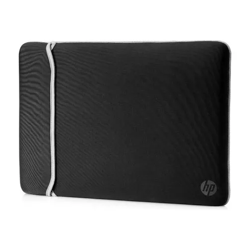 Geanta laptop HP Chroma Neoprene Reversible Sleeve (Black/Silver) 2UF62AA 