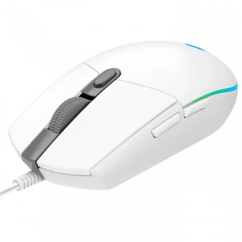 Gaming mouse logitech g102 white lightsync rgb lighting