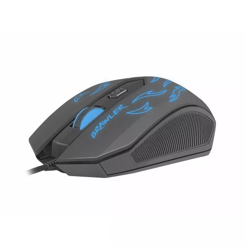 Gaming mouse fury brawler nfu-1198, 1600 dpi, optical, illuminated