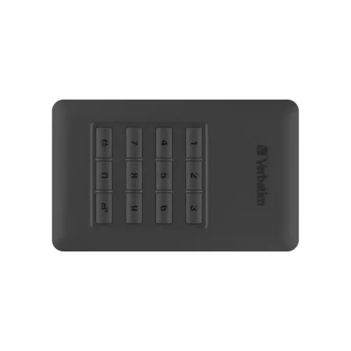 Hard disk extern verbatim store 'n' go with keypad access, 1.0tb, 2.5