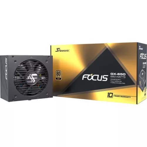 Sursa de alimentare PC SEASONIC Focus GX-650 80+ Gold, 650W