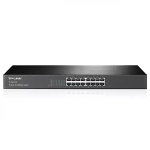 Comutator de retea tp-link tl-sf1016, 16utp, 10,  100mbps,  1u