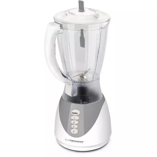 Blender esperanza pina colada ekm023e, stationar,  350 w,  1.5 l,  3 viteze,  inox,  alb,  gri