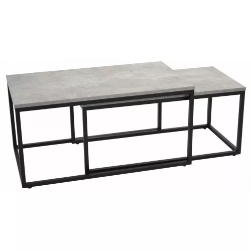 Masa de birou dp cafea duo town, pal melaminat,  metal,  grafit gri,  negru,, 90 x 45 x 50