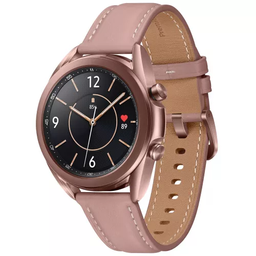 Ceas smartwatch SAMSUNG R850 Galaxy Watch3 41mm Bronze iOS 9+ / Android 5.0+ / Super AMOLED / 1.2" / GPS / Bluetooth 5.0 / Bronza 