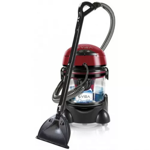 Aspirator mpm mod-22, 2400 w, 10 l, rosu, negru