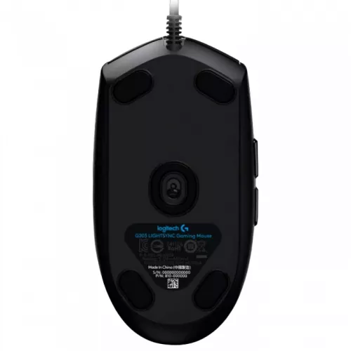 Gaming mouse logitech g203 lightsync rgb lighting black