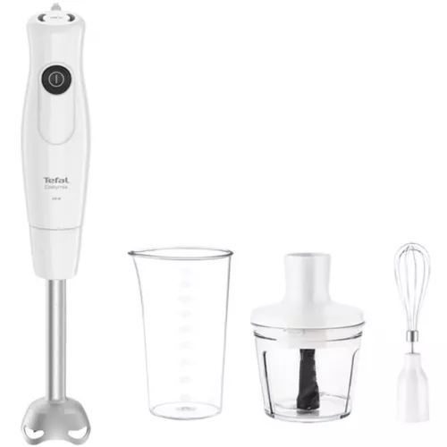 Blender tefal hb533138, stationar,  600 w,  0.5 l,  0.8 l,  1 viteze,  inox,  alb