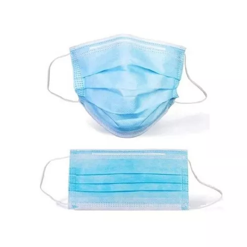 Masca de protectie HELMET 50pcs/box Disposable Face Mask, 3 layers, Blue 