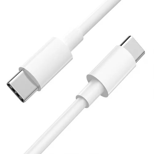 Cablu Hoco L=1M White X51 High-power 100W charging data cable Type-C to Type-C 