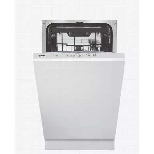 Masina de spalat vase incorporabila gorenje gv 520e10s, 11 seturi,  5 programe,  control electronic,  44.8 cm,  alb, a++