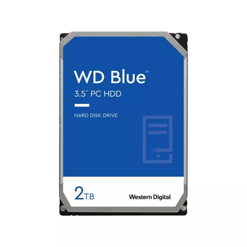 HDD WD Blue (WD20EZBX), 3.5 2.0TB, 256MB 7200rpm