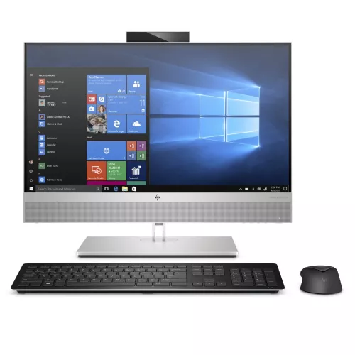 Computer All-in-One HP EliteOne 800 G6 Silver, 23.8, IPS Touch FHD Core i5-10500 8GB 256GB SSD Radeon RX 5300M 3GB Win10Pro Wireless Keyboard+Mouse 2V4Y0ES