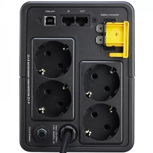 Ups apc back-ups bx750mi-gr, 750va, 410w