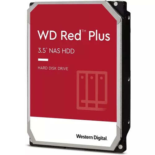 HDD WD Red Plus NAS (WD60EFZX), 3.5 6.0TB, 128MB 5640rpm