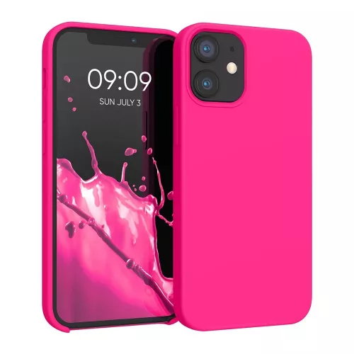 Husa helmet case tpu iphone 12 mini elektro flex, pink, 5.4”