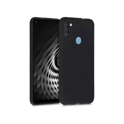 Husa helmet case tpu samsung a11 nylon,  black, 6.4"