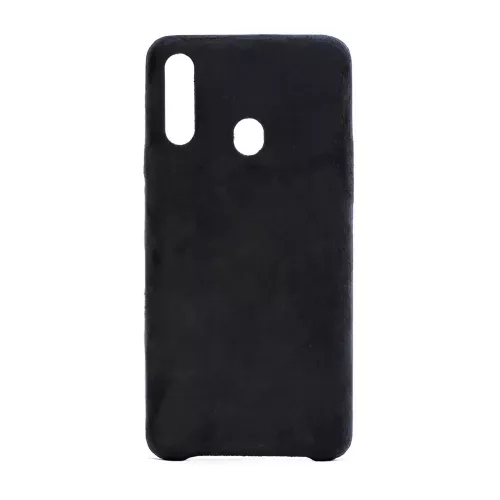 Husa helmet case alcantara xiaomi redmi note 7,  black, 6.3"
