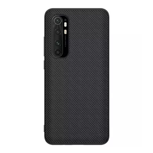 Husa helmet case tpu xiaomi mi note 10 lite nylon,  black, 6.47"