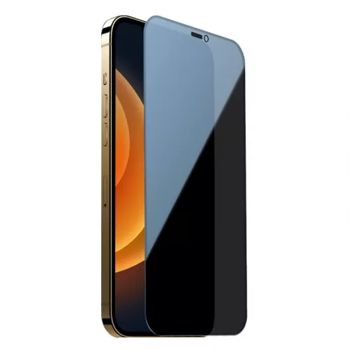 Sticla de protectie nillkin apple iphone 12 mini guardian full privacy, tempered glass, black