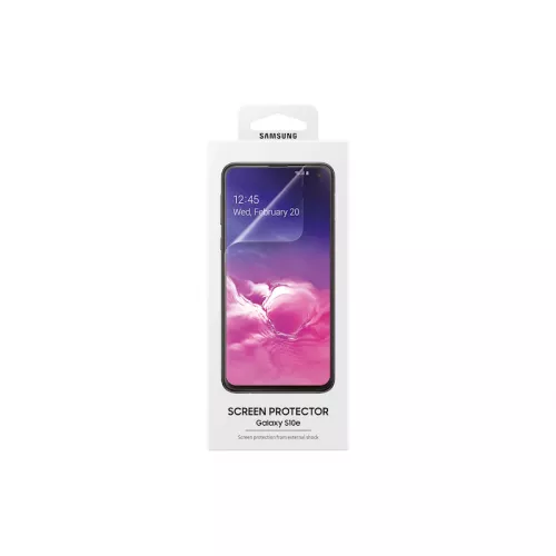 Sticla de protectie samsung screen protector sam. s10e g970,  transparentthin,  transparent,  clear,  anti-fingerprint. package include: screen