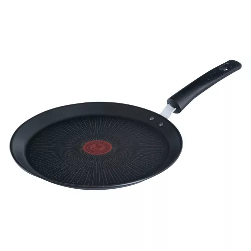 Tigaie tefal g2553872, 25 cm,  aluminiu,  acoperire interna titan antiaderent,  negru