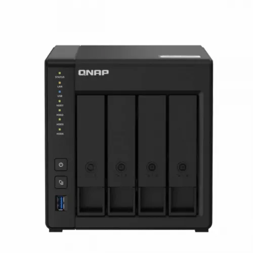 Nas server qnap ts-451d2, 4-bay, intel celeron 2-core 2.9ghz, 1x*2gb+1slot, 2x1gbe, hdmi 2.0