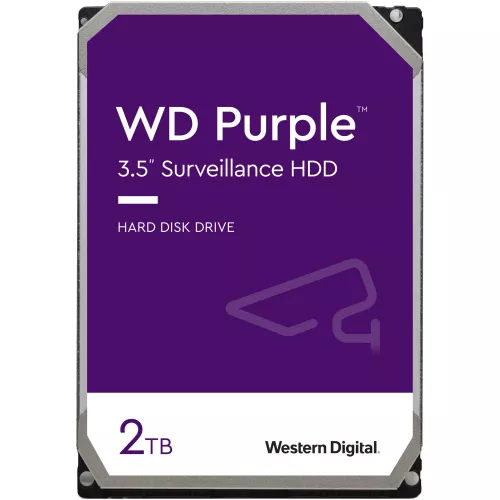 HDD WD Purple (WD22PURZ), 3.5 2.0TB, 256MB 5400rpm