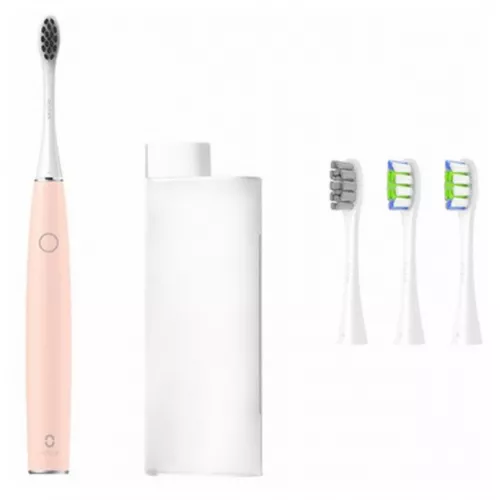 Periuta de dinti electrica xiaomi oclean air 2 travel suit, pink, 40 000 rpm, timer, roz