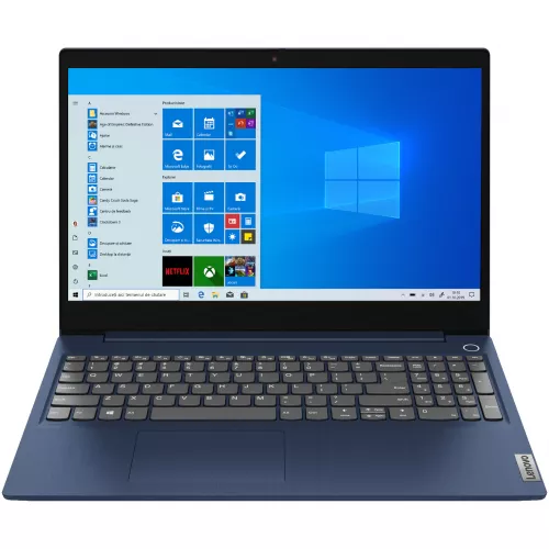 Laptop LENOVO IdeaPad 3 15IGL05 Abyss Blue, 15.6, TN FHD Pentium Silver N5030 8GB 256GB SSD Intel UHD DOS 1.7kg 81WQ0020RE