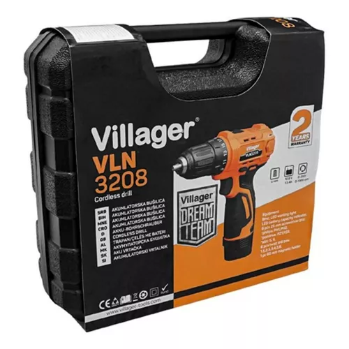 Masina de insurubat cu acumulator villager masina de insurubat cu acumulator villager vln 3208 10.8v/1.5ah, 10.8 v, 1000 rpm