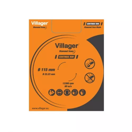 Cd disc disc diamantat continuu villager dcbc - 150 mm