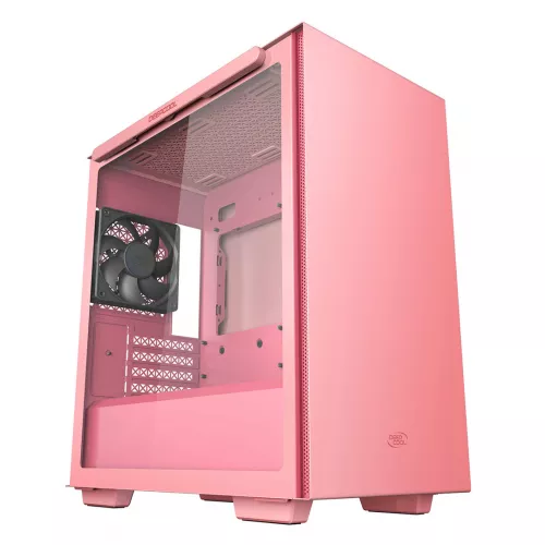 Carcasa fara PSU DEEPCOOL MACUBE 110 Pink, Micro-ATX